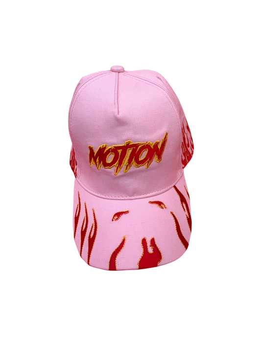 PINK MOTION HAT